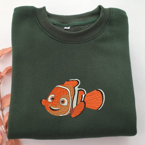 Finding Nemo Nike Embroidered Sweatshirt, Nike Movie Inspired, Best Gifts Idea For Him Her - Image 3