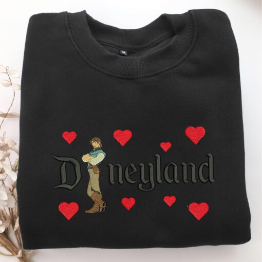 Flynn Rider v1 Disneyland Embroidery, Disneyland Embroidered Sweatshirt, Movie Disney Inspired, Best Gifts Idea For Him Her - Image 5