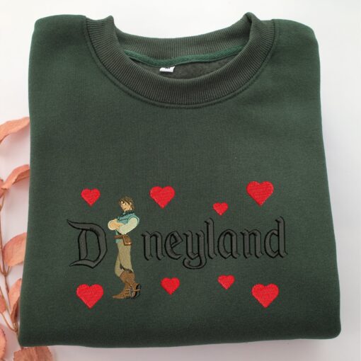 Flynn Rider v1 Disneyland Embroidery, Disneyland Embroidered Sweatshirt, Movie Disney Inspired, Best Gifts Idea For Him Her - Image 3
