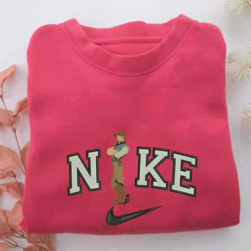 Flynn Rider v1 Disneyland Nike Embroidered Sweatshirt, Nike Movie Inspired, Best Gifts Idea For Him Her - Image 5