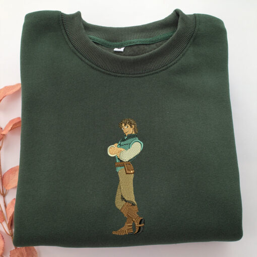 Flynn Rider v1 Embroidery, Disneyland Embroidered Sweatshirt, Movie Disney Inspired, Best Gifts Idea For Him Her - Image 3