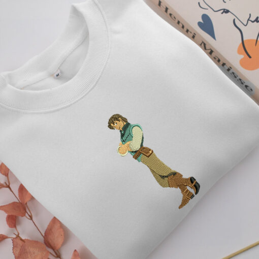 Flynn Rider v1 Embroidery, Disneyland Embroidered Sweatshirt, Movie Disney Inspired, Best Gifts Idea For Him Her - Image 2