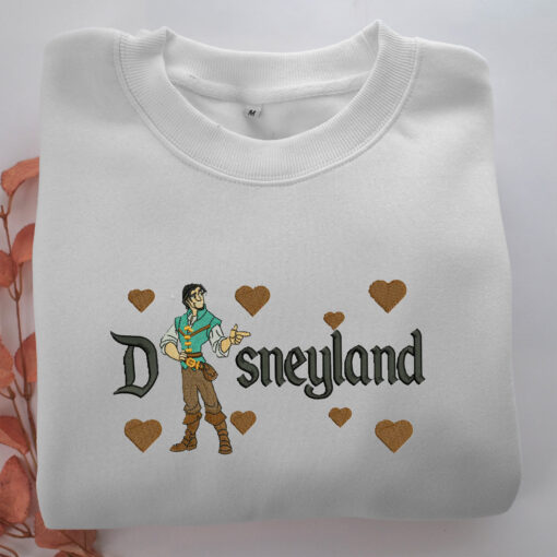 Flynn Rider v2 Embroidery, Disneyland Embroidered Sweatshirt, Movie Disney Inspired, Best Gifts Idea For Him Her - Image 3