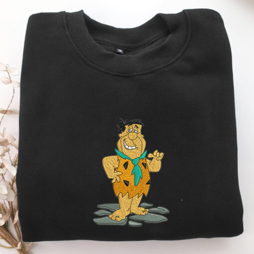 Fred Flintstone Embroidery, Disneyland Embroidered Sweatshirt, Movie Disney Inspired, Best Gifts Idea For Him Her - Image 5