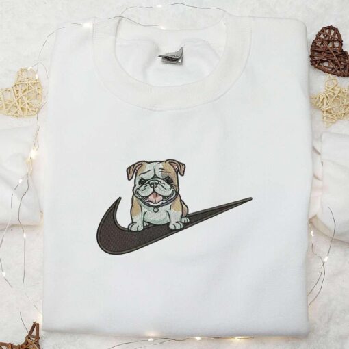 French Bulldog Animal Embroidered Shirt, Animal Lover, Best Gift For Family