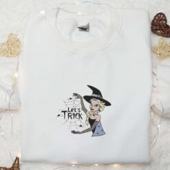 Frozen Elsa Princess Halloween Embroidered Shirt Halloween Embroiderd Shirt Best Gifts for Daughter
