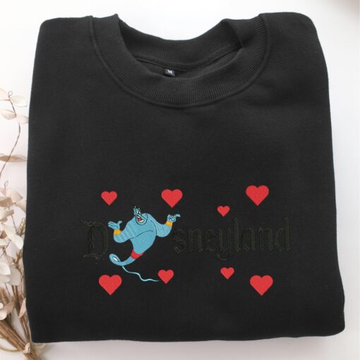 Genie Disneyland Embroidery, Disneyland Embroidered Sweatshirt, Movie Disney Inspired, Best Gifts Idea For Him Her - Image 5