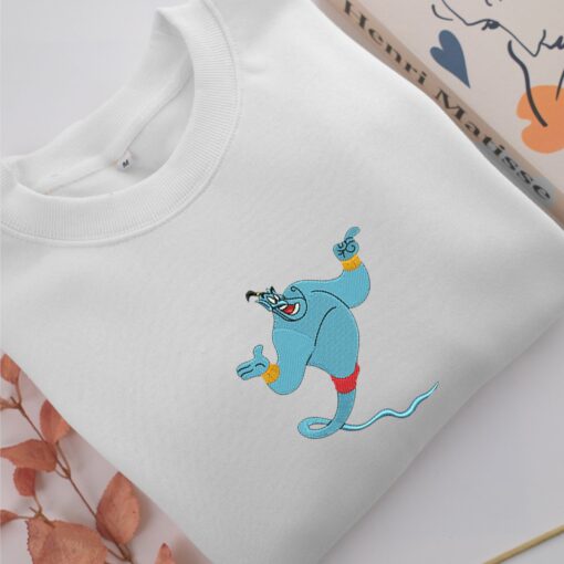 Genie Embroidery, Disneyland Embroidered Sweatshirt, Movie Disney Inspired, Best Gifts Idea For Him Her - Image 2