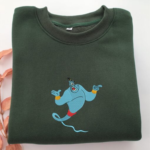 Genie Embroidery, Disneyland Embroidered Sweatshirt, Movie Disney Inspired, Best Gifts Idea For Him Her - Image 3