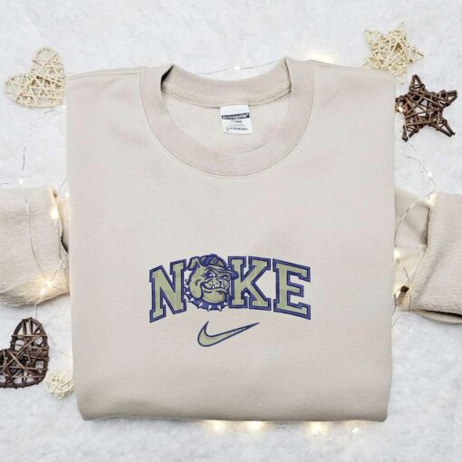 Georgetown Hoyas x Nike Embroidered Shirt NCAA Sports Embroidered Hoodie Best Gift Idea
