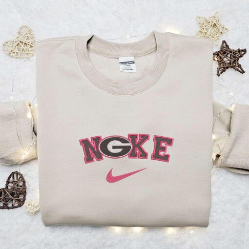 Georgia Bulldogs x Nike Embroidered Shirt NCAA Sports Embroidered Hoodie Best Gift Idea