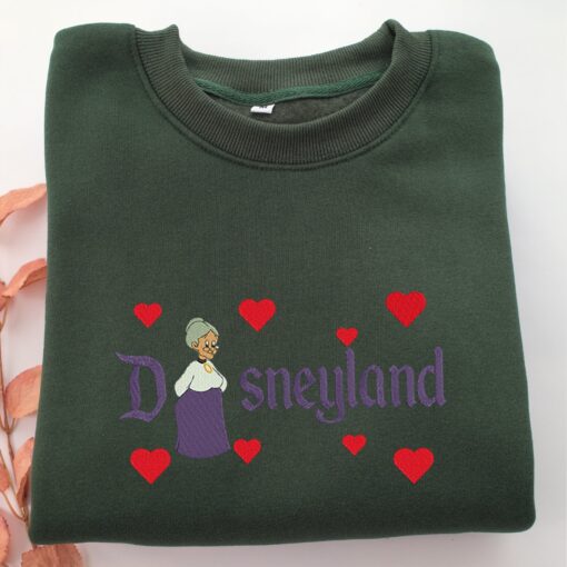 Granny Disneyland Embroidery, Disneyland Embroidered Sweatshirt, Movie Disney Inspired, Best Gifts Idea For Him Her - Image 3