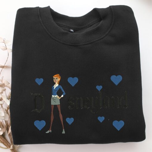 Gwen Disneyland Embroidery, Disneyland Embroidered Sweatshirt, Movie Disney Inspired, Best Gifts Idea For Him Her - Image 5
