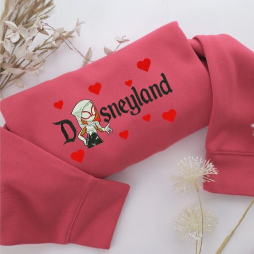 Gwen Stacey Disneyland Embroidery, Disneyland Embroidered Sweatshirt, Movie Disney Inspired, Best Gifts Idea For Him Her - Image 4