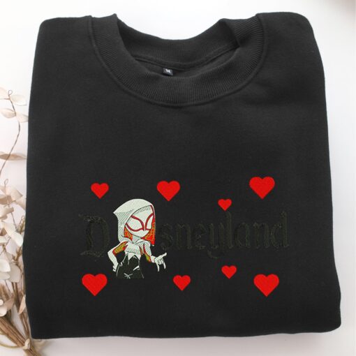 Gwen Stacey Disneyland Embroidery, Disneyland Embroidered Sweatshirt, Movie Disney Inspired, Best Gifts Idea For Him Her - Image 5
