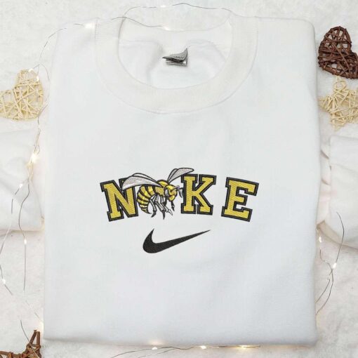 Hackett High School Hornets x Nike Embroidered Shirt NCAA Sports Embroidered Hoodie Best Gift Idea