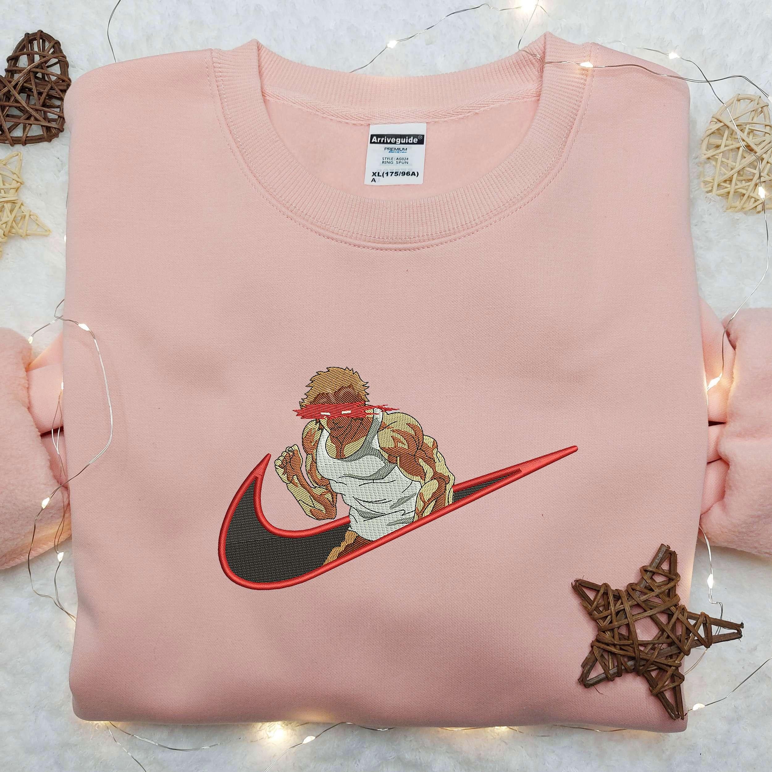 Hanma Baki x Nike Embroidered Shirt Nike Embroidered Shirt Baki Embroidered Shirt