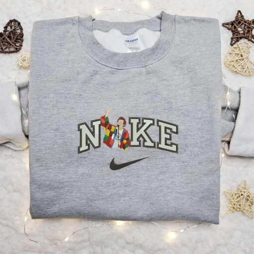 Harry Style x Nike Celebrity Embroidered Shirt Nike Inspired Embroidered Shirt Best Gift for Family