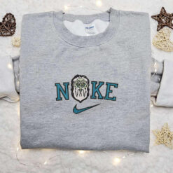 Haunted Mansion Face Cartoon x Nike Embroidered Sweatshirt Walt Disney Characters Embroidered Shirt Best Halloween Gift Ideas