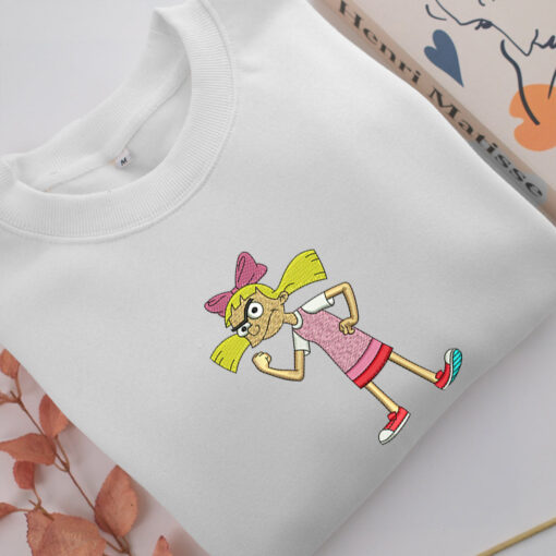 Helga Pataki Embroidery, Disneyland Embroidered Sweatshirt, Movie Disney Inspired, Best Gifts Idea For Him Her - Image 2