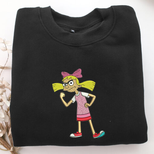 Helga Pataki Embroidery, Disneyland Embroidered Sweatshirt, Movie Disney Inspired, Best Gifts Idea For Him Her - Image 5