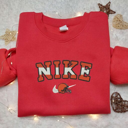 Helmet Hockey x Nike Embroidered Shirt NHL Sport Embroidered Shirt Custom Nike Embroidered Shirt