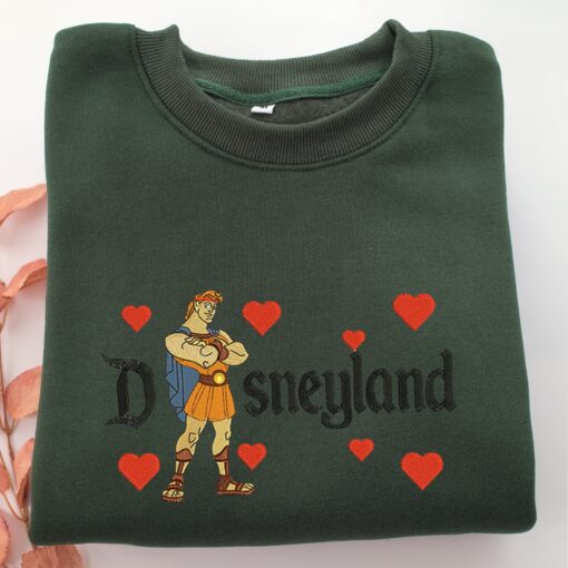 Hercules Disneyland Embroidery, Disneyland Embroidered Sweatshirt, Movie Disney Inspired, Best Gifts Idea For Him Her - Image 3