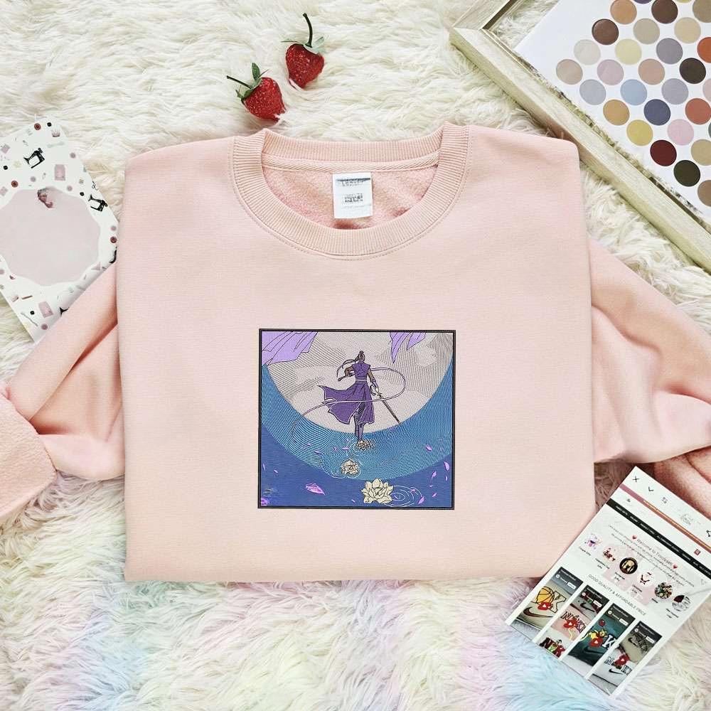Himura Kenshin Rurouni Kenshin Anime Embroidered Shirt , Anime Embroidered T-shirt Sweatshirt Hoodie, Inspired Anime Movie, Best Gift for Anime Fans