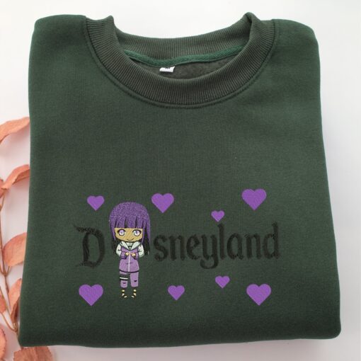 Hinata v2 Disneyland Embroidery, Disneyland Embroidered Sweatshirt, Movie Disney Inspired, Best Gifts Idea For Him Her - Image 3