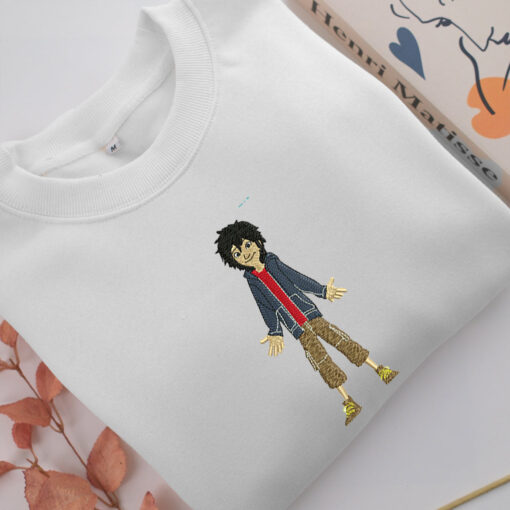 Hiro Hamada Embroidery, Disneyland Embroidered Sweatshirt, Movie Disney Inspired, Best Gifts Idea For Him Her - Image 2