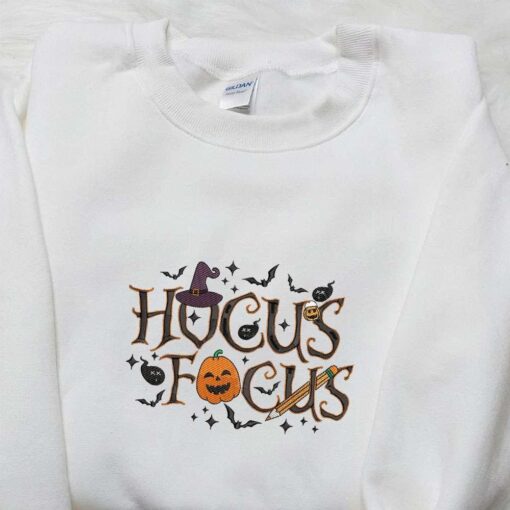 Hocus Focus Halloween Embroidered Shirt Best Halloween Gift Ideas