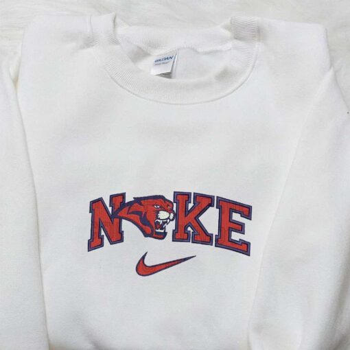 Houston Cougars x Nike Embroidered Shirt NCAA Sports Embroidered Hoodie Best Fandom Gift Idea 1