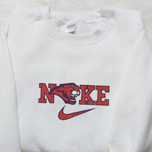 Houston Cougars x Nike Embroidered Shirt NCAA Sports Embroidered Hoodie Best Fandom Gift Idea