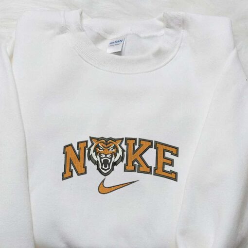 Idaho State Bengals x Nike Embroidered Shirt NCAA Sports Embroidered Hoodie Best Fandom Gift Idea