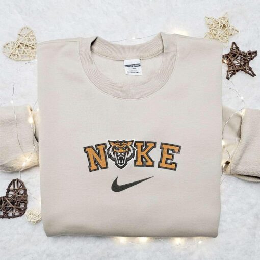 Idaho State Bengals x Nike Embroidered Shirt NCAA Sports Embroidered Hoodie Best Gift Idea