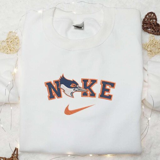 Illinois Fighting Illini x Nike Embroidered Shirt NCAA Sports Embroidered Hoodie Best Gift Idea