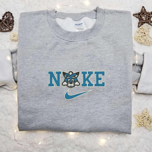 Indiana State Sycamores x Nike Embroidered Shirt NCAA Sports Embroidered Hoodie Best Fandom Gift Idea