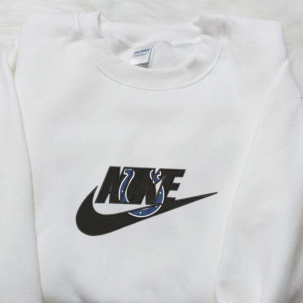 Indianapolis Colts x Nike Embroidered Shirt NFL Sports Embroidered Hoodie Best Gift Ideas