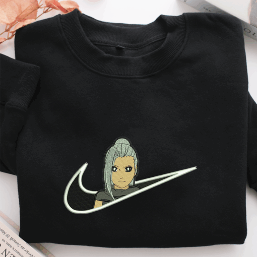 Ino Yamanaka Swoosh Nike Embroidered Sweatshirt, Nike Movie Inspired, Best Gifts Idea For Him Her - Image 2