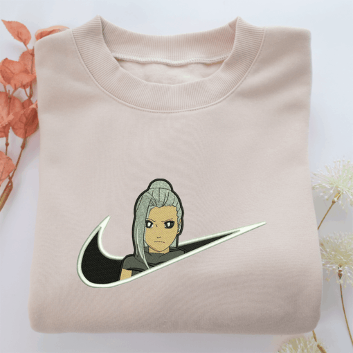 Ino Yamanaka Swoosh Nike Embroidered Sweatshirt, Nike Movie Inspired, Best Gifts Idea For Him Her