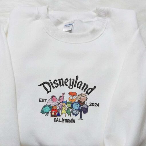 Inside Out Gang Disneyland California Embroidered Shirt Inspired Movie Best Gift Idea For Family