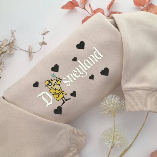 Inspector Clouseau Disneyland Embroidery, Disneyland Embroidered Sweatshirt, Movie Disney Inspired, Best Gifts Idea For Him Her