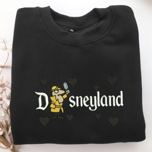Inspector Clouseau Disneyland Embroidery, Disneyland Embroidered Sweatshirt, Movie Disney Inspired, Best Gifts Idea For Him Her - Image 5