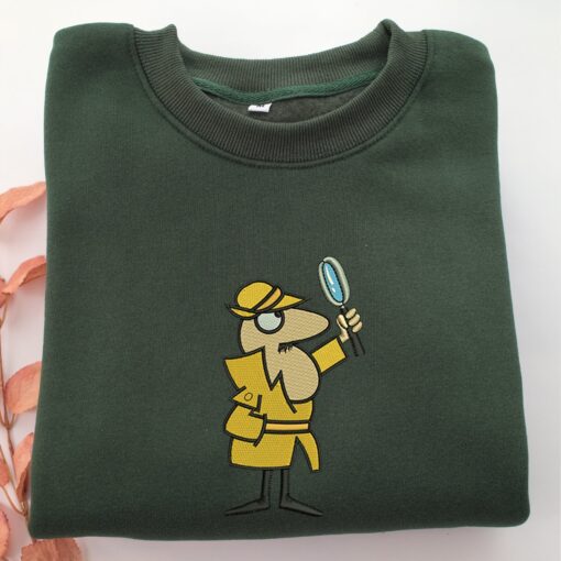 Inspector Clouseau Embroidery, Disneyland Embroidered Sweatshirt, Movie Disney Inspired, Best Gifts Idea For Him Her - Image 3