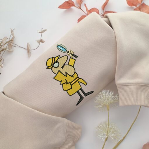 Inspector Clouseau Embroidery, Disneyland Embroidered Sweatshirt, Movie Disney Inspired, Best Gifts Idea For Him Her