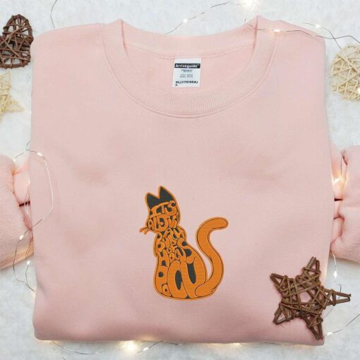 Its A Bunch Of Hocus Pocus Binx Embroidered Sweatshirt Halloween Embroidered Hoodie Best Halloween Gift Ideas