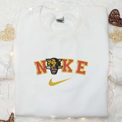 IUPUI Jaguars x Nike Embroidered Shirt NCAA Sports Embroidered Hoodie Best Gift Idea