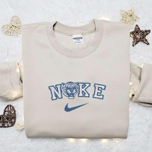 Jackson State Tigers x Nike Embroidered Shirt NCAA Sports Embroidered Hoodie Best Gift Idea