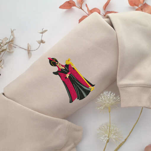 Jafar Embroidery, Disneyland Embroidered Sweatshirt, Movie Disney Inspired, Best Gifts Idea For Him Her