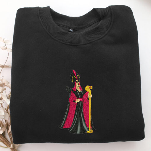 Jafar Embroidery, Disneyland Embroidered Sweatshirt, Movie Disney Inspired, Best Gifts Idea For Him Her - Image 5